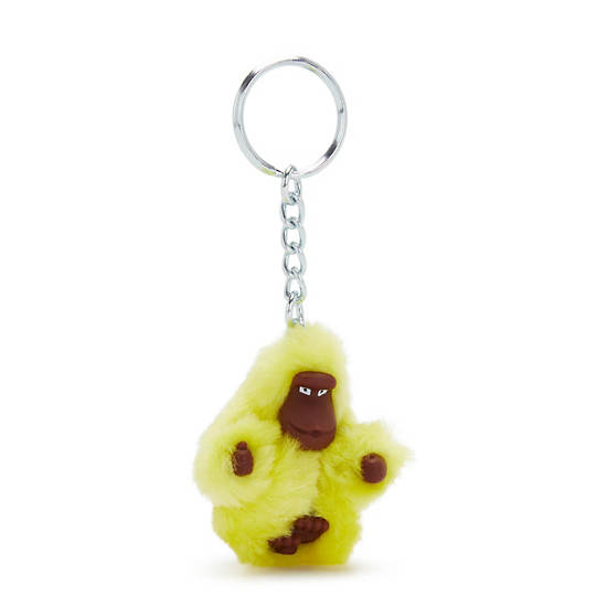 Kipling Sven Extra Small Classic Monkey Keychain Accessories Washed Lines | CA 1966IL